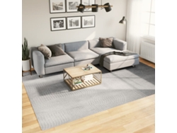 Alfombra De Pelo Corto Look Escandinavo Iza Gris 240x340 Cm