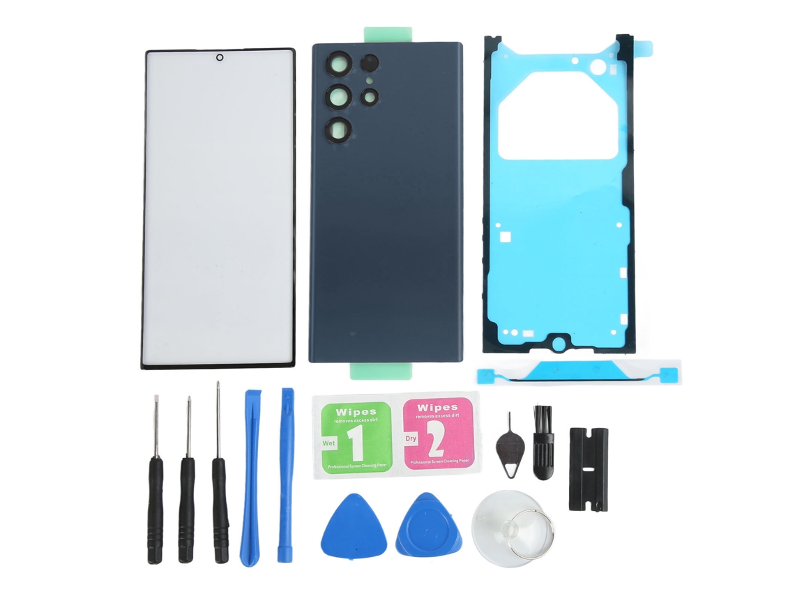 Reemplazo De La Cubierta De Vidrio Trasera Y La Cubierta De Vidrio Frontal Exterior Con Herramientas De Mantenimiento Profesionales Para Galaxy S22 Ul