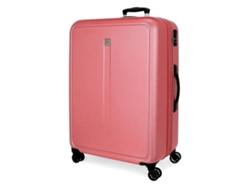 Maleta de Viaje Mediana ROLL ROAD Camboya Rosa Claro (48x68x27cm - 72L)