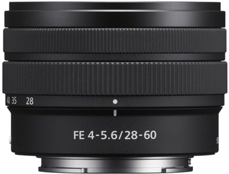 Objetivo SONY FE 28-60mm F4-5.6 Negro (E-Mount - F/5.6 - F/4)