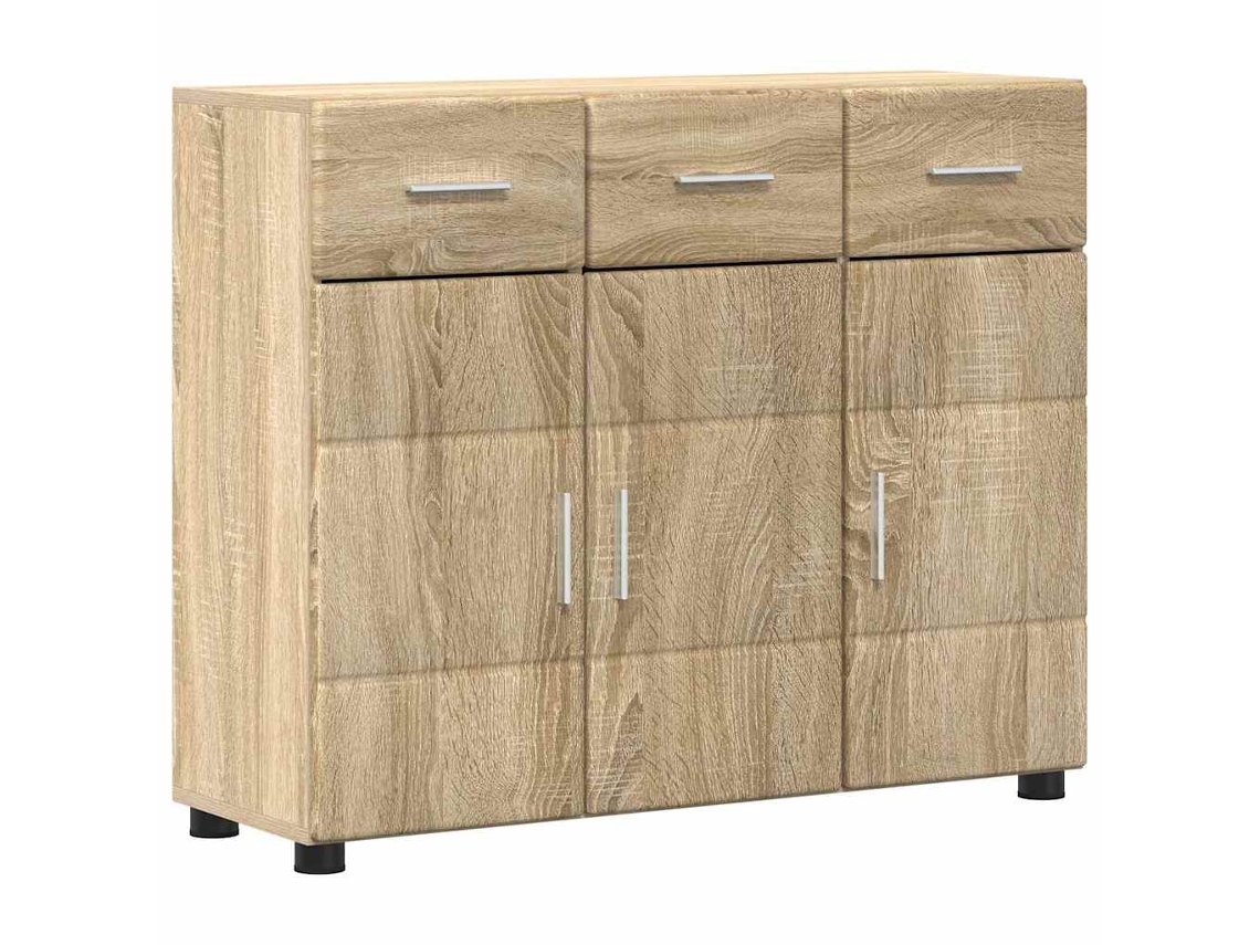 Aparador | Buffet con puerta Florin Roble Sonoma 88,5 x 30,5 x 73 cm