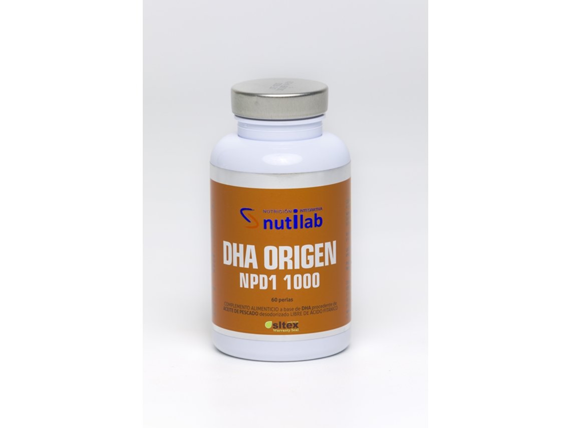Complemento Alimentar NUTILAB Dha Origen Npd1 1000 (60 Cápsulas)