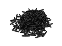 Conector en T de resorte de 100 piezas para sistema de riego por goteo