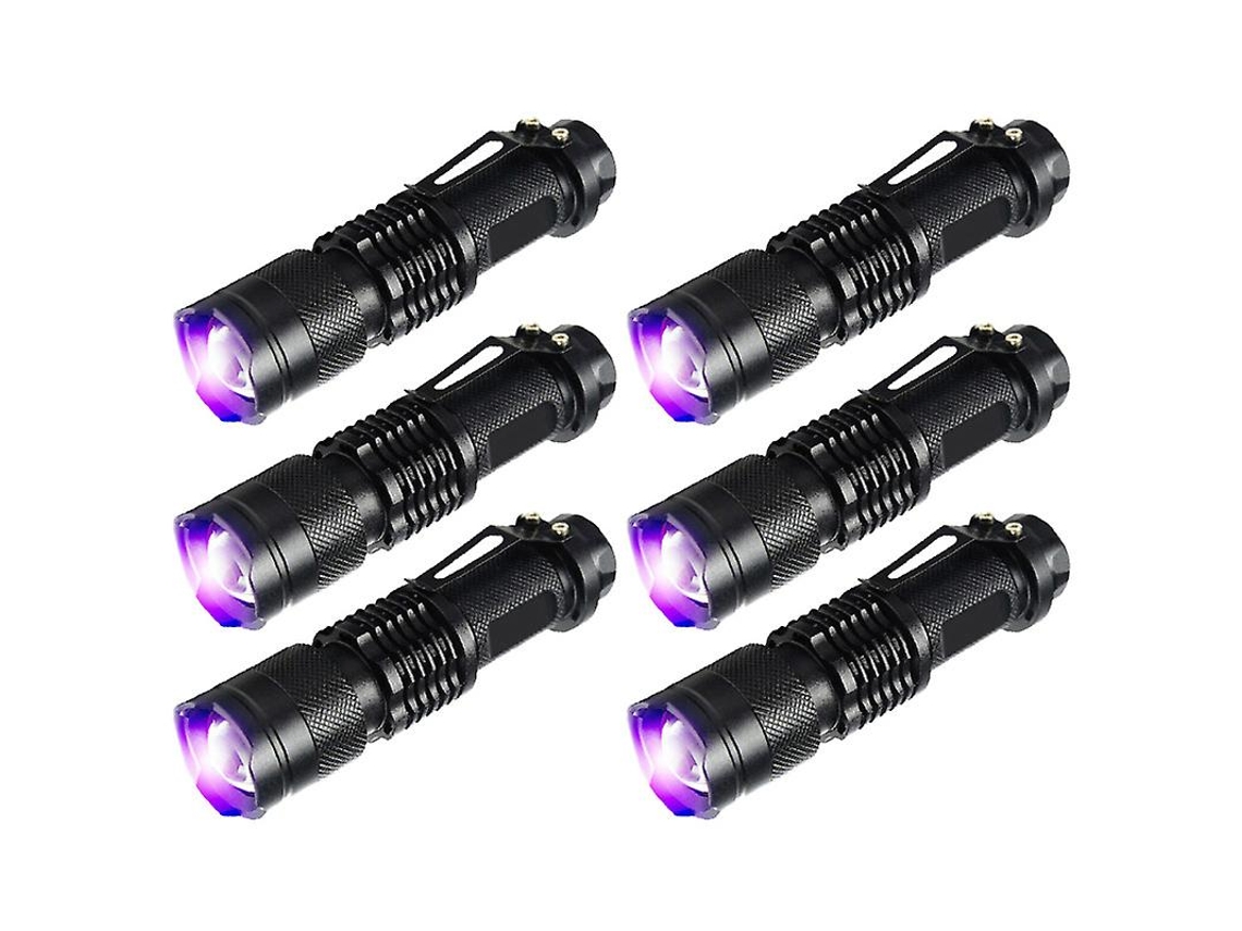 Linterna Ultravioleta De 6 Piezas