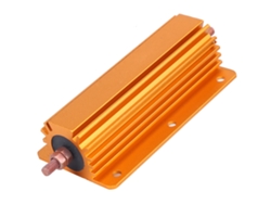 Resistencia Rx24 200w 1r De Cáscara De Aluminio Oro Para Fuente De Alimentación Sensor Escenario Audio