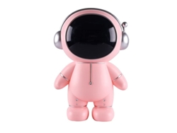 2026-caja De Ahorros Astronauta Figura Decorativa Espacial Con Luz Y Baterías De Plástico