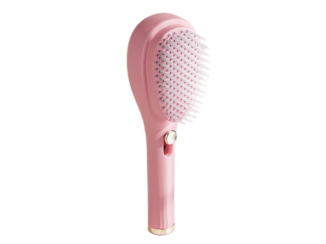 Cepillo Autolimpiante Para Mujer, Masajeador Capilar Multifuncional Para Uso Diario.