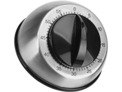 Temporizador De Cocina Mecánico Portátil De Acero Inoxidable Con Cuenta Regresiva, 1 Unidad.
