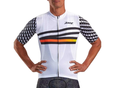 Jerseys ZOOT Jersey Manga Curta Ltd Aero Branco XL Homem