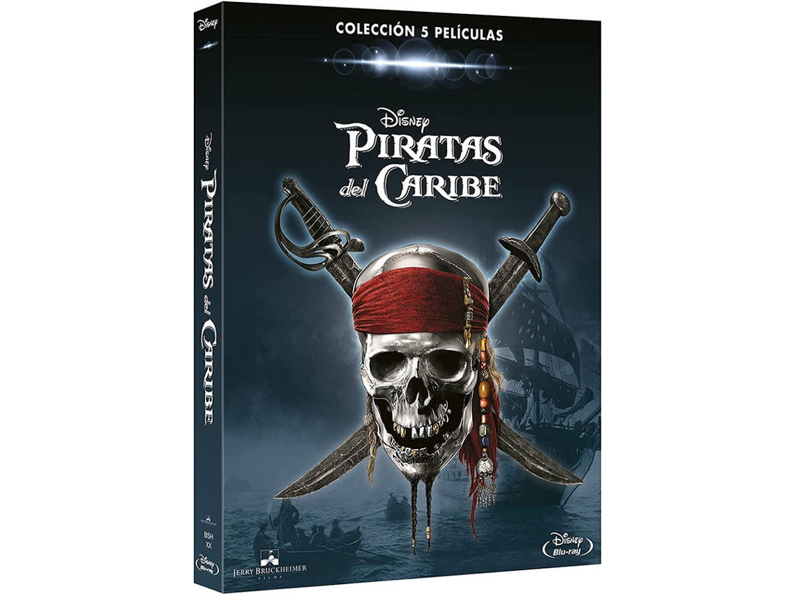 Película Piratas del Caribe: Colección 1-5 DISNEY