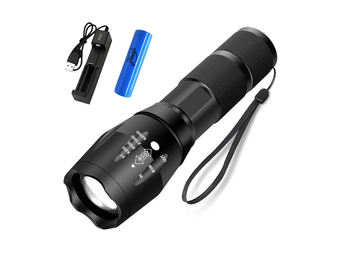 2026-linterna Led Recargable Usb Super Brillante Impermeable Para Camping Pesca De Noche Senderismo Emergencia