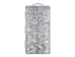Pontas De Unha De Amêndoa, 216 Pcs, 12 Tamanhos, Para Unhas De Gel