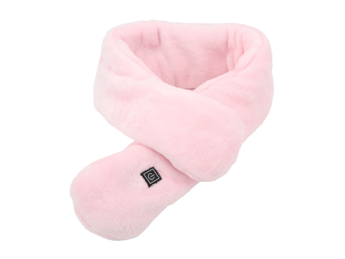 2026-bufanda Caliente Eléctrica Usb Lavable Ajuste De Temperatura Para Mujeres Y Hombres Invierno Mantener Cuello Cálido Rosa