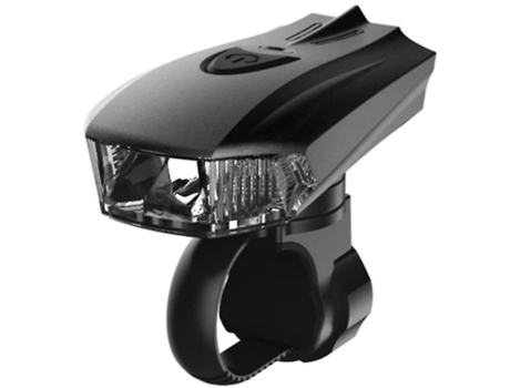Luz para bicicleta, juego de luces recargables para bicicleta (negro) VEANXIN