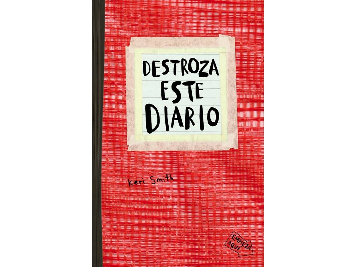 Libro Destroza Este Diario Rojo de Keri Smith (Español)