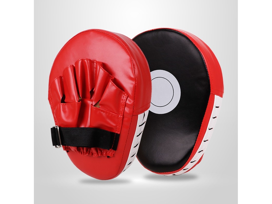 Guantes de boxeo Eifson (azules), curvos y gruesos, para golpear, con correas de muñeca ajustables.