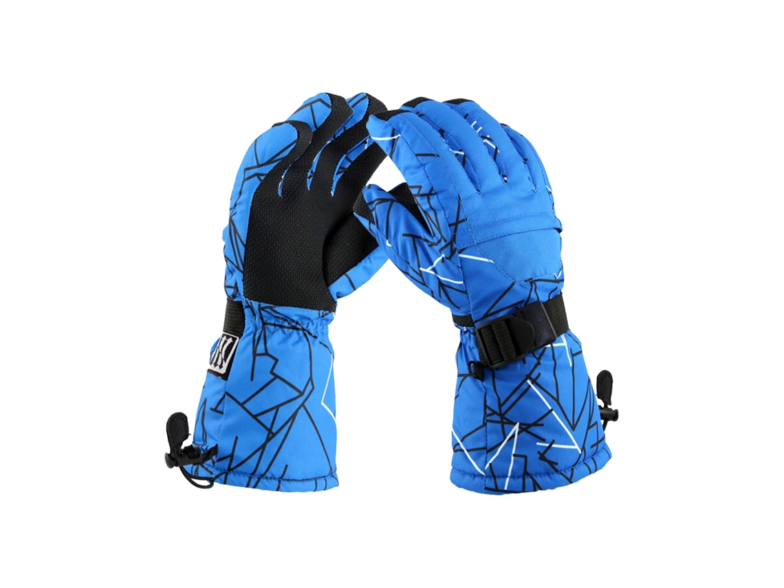 Guantes de esquí impermeables y acolchados para snowboard e invierno