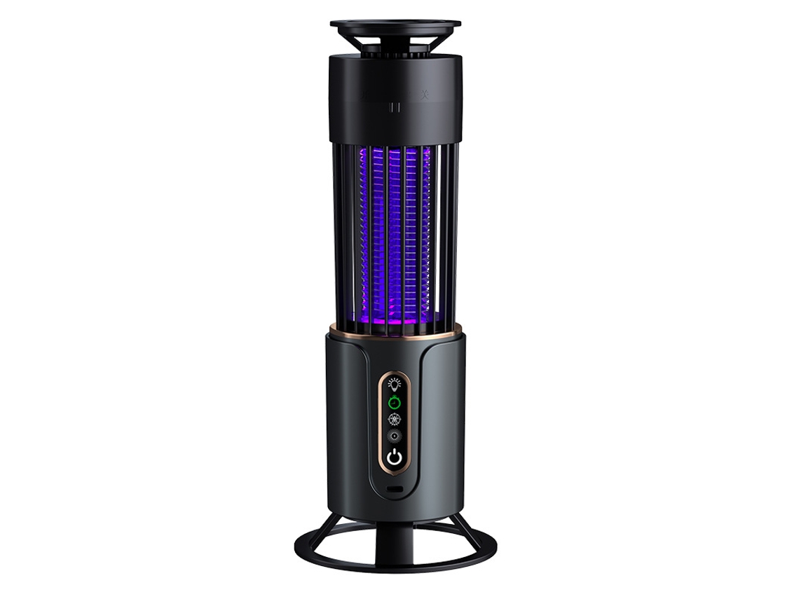 La Luz Nocturna Eléctrica Para Mosquitos Mata Mosquitos Y Moscas (gris) Chrui