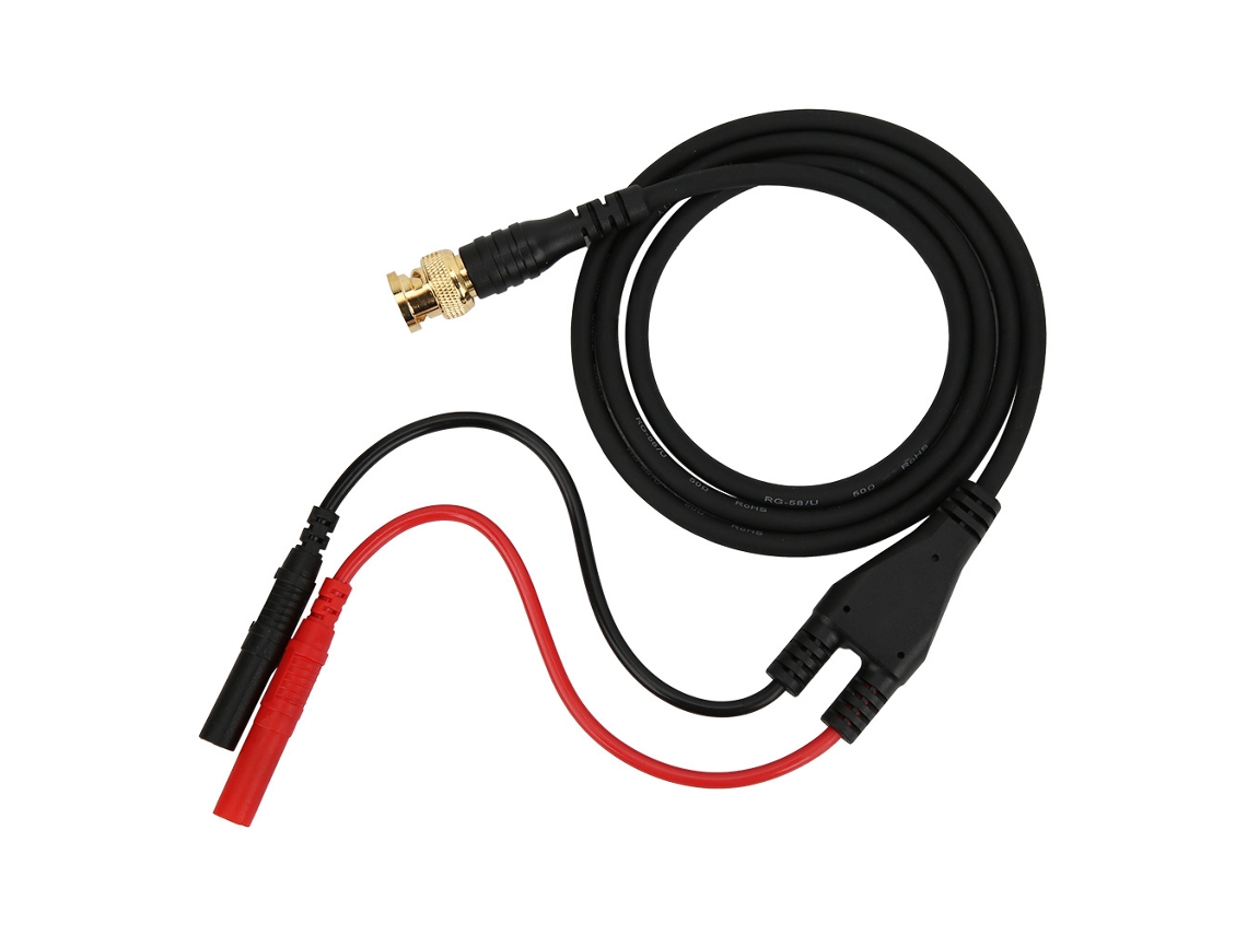 Cable De Prueba Bnc A Banana 4mm De Cobre Puro Con Chapado De Oro P1065