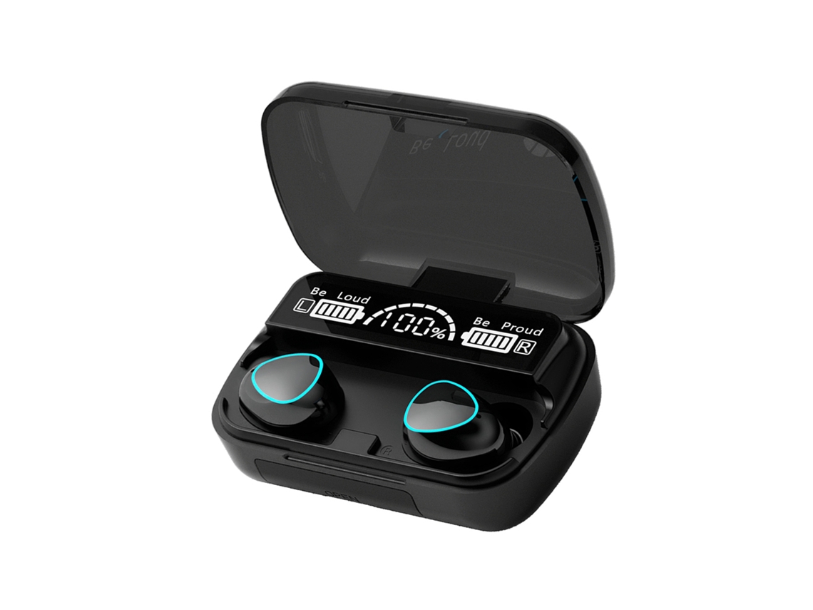 Auriculares Inalámbricos Bluetooth 5.3 Con Batería Externa De 2000 Mah Y Control Táctil Ipx7.
