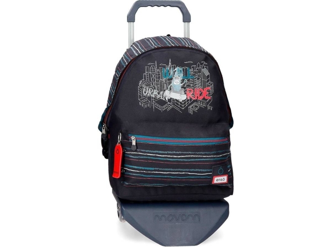 Mochila escolar Enso Wall Ride escolar con carro.