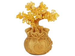 Decoración De Resina Con Forma De Árbol Dorado Para Aparador, Sala De Estar, Pasillo O Mesa.