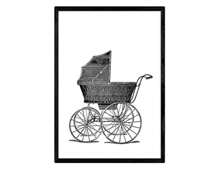 Láminas NACNIC Carrito de Bebe (A3)
