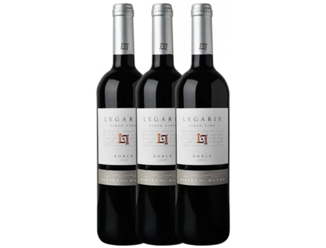 Vino LEGARIS Legaris Tempranillo Ribera Del Duero Roble (1.5 L - 3 unidades)