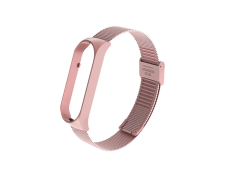 Pulsera DIV Xiaomi Mi Band 5 Acero Inoxidable Oro Rosa