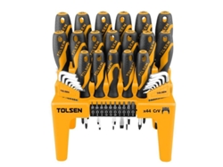 Set 44P Destornilladores Surtidollaves Hexagonalesinsertos TOLSEN