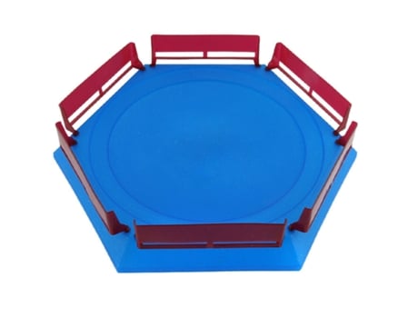 Arena Estadio Beyblade Burst Gyro Emocionante Duelo Blayblade Bey Blade Blades Arena Azul