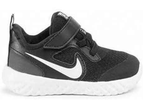 Zapatillas NIKE Revolution 5 Tdv Bebés (19.5 - Negro y Gris)