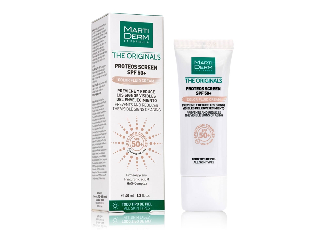 Protetor Solar MARTIDERM Proteos Fluid SPF50+ Color (40 ml)