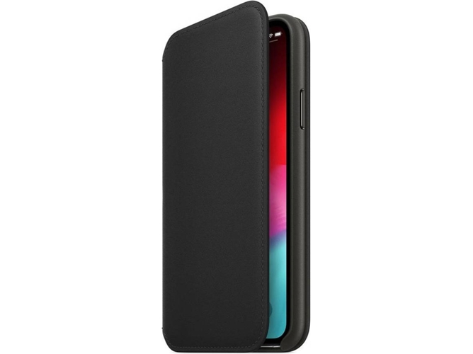 Funda APPLE iPhone Xs Folio Negro