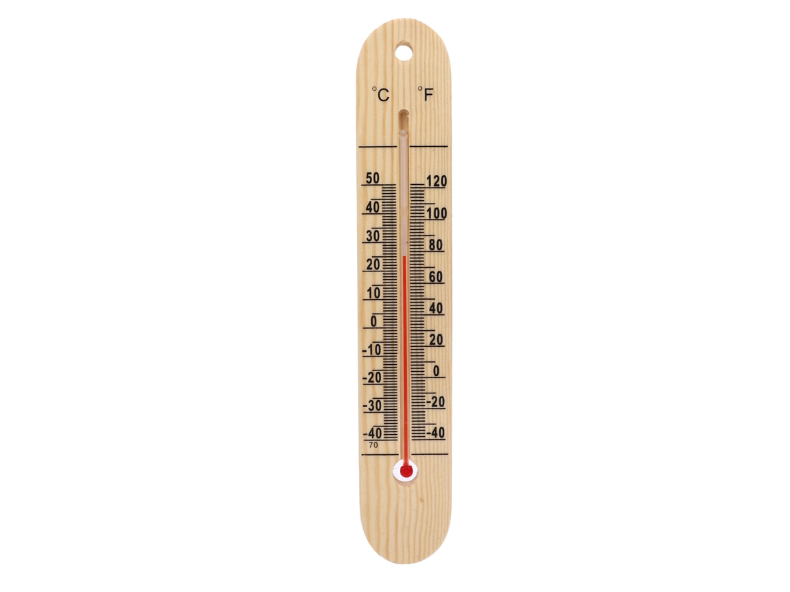 Termómetro de pared -40-50℃/122℉ para invernaderos, refrigeradores y almacenes (interiores y exteriores)