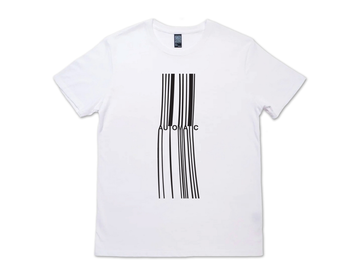 Automatic Barcode T-shirt Rockinstone Unisex Adults Best Sellers Size:xxl