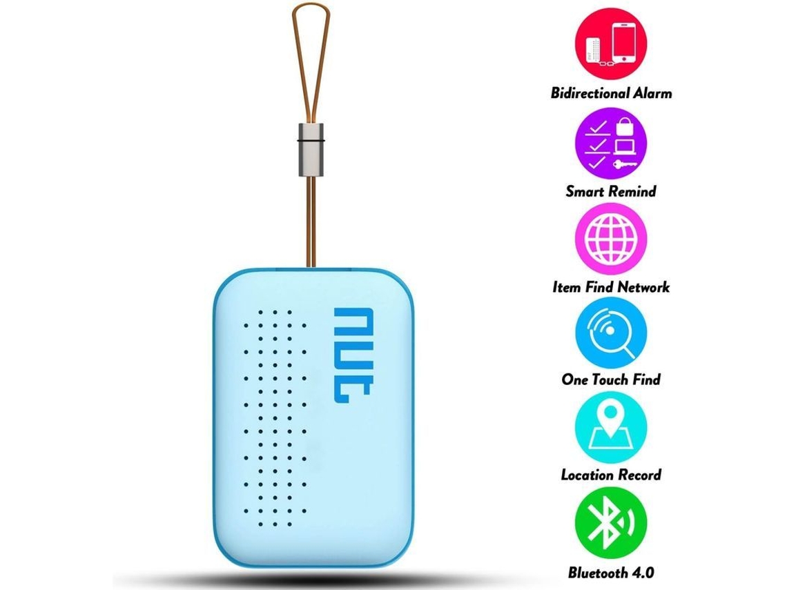 Mini Rastreador Gps Bluetooth Inteligente Para Llaves, Mochilas, Mascotas Y Niños Con La Aplicación Nut.