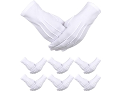 6 Pares De Guantes, Uniforme Para Desfile, Traje De Policía, Esmoquin, Guardia