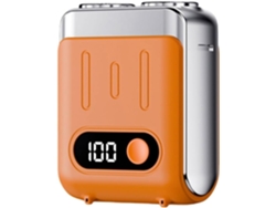 Afeitadora Eléctrica Portátil De Viaje Con Pantalla Digital, Para Barba, Herramienta De Afeitado, Ideal Para Viajes.