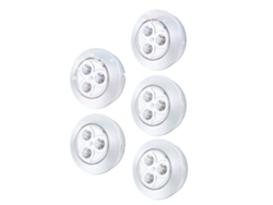 Luces Nocturnas Led De Bajo Consumo, Paquete De 5