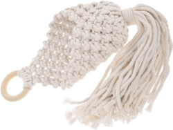Soporte Para Macetas De Macramé De Malla Tejida Y Organizador De Frutas