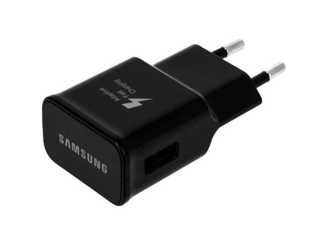 Ep-Ta20Ebe Adaptador De Corriente USB 2A 5V Carga Rápida Negro A Granel SAMSUNG