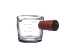 Vaso Medidor De Vidrio Con Asa Y Escala Clara Para Cocinar, Preparar Pasteles Y Medir La Leche.