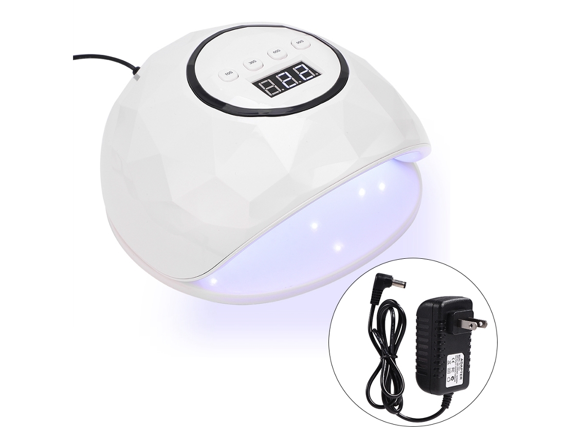 Secador De Uñas Profesional De 72 W Con Lámpara Led Uv Inteligente Para Manicuras.
