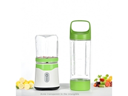 Licuadora Portátil SIURN Usb Recargable Exprimidor Mini Exprimidor Eléctrico De Doble Taza Green verde