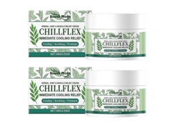 Crema De Masaje Chillflex Para El Alivio De Articulaciones Y Músculos Con Menta 100 G 2025
