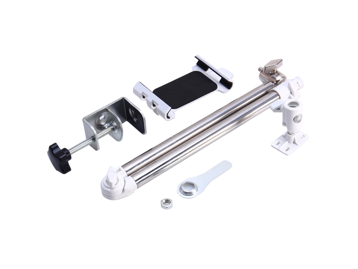 Soporte Para Teléfono Y Tableta (especial Para Personas Perezosas, Blanco)