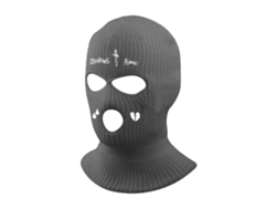 Capucha Facial Con 3 Orificios, Tejido De Punto Cálido Y Transpirable Para Esquí, Ciclismo Y Actividades De Invierno - Unisex