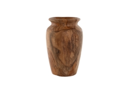Jarron Teca Natural 24x24x39,5cm