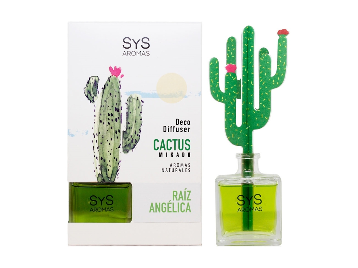 LABORATORIO SYS Ambientador Sys Difusor Cactus Raíz Angélica 90 Ml